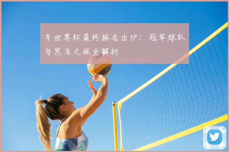 年世界杯最终排名出炉：冠军球队与黑马之旅全解析